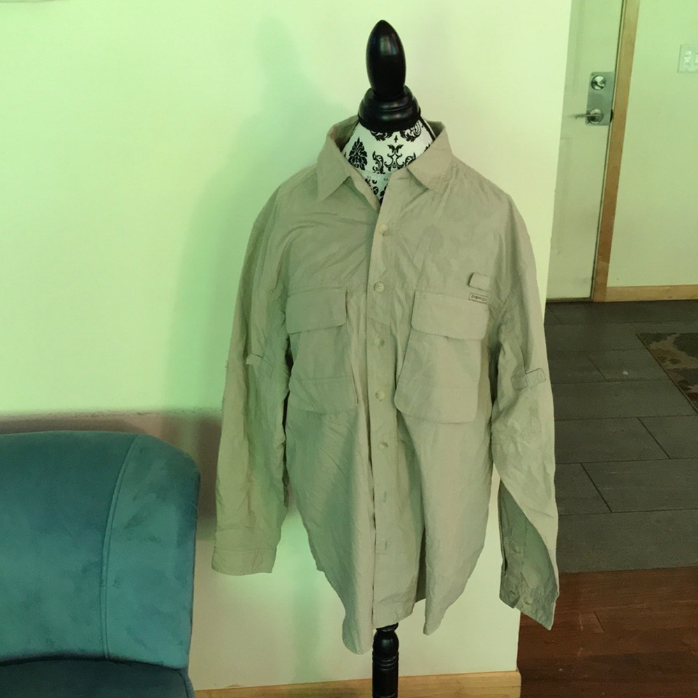 ExOfficio buzz off  button up